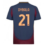 Maglia Calcio AS Roma Paulo Dybala #21 Terza Divisa 2024-25 Manica Corta